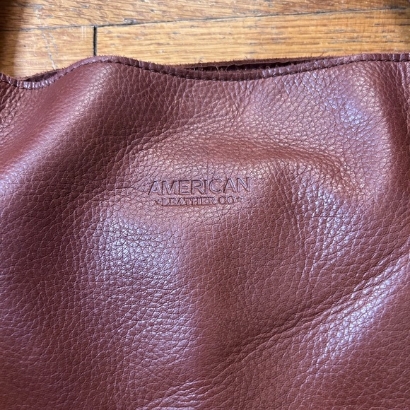 American Leather Women's Rich Brown Hobo Bag - Picture 5 of 8